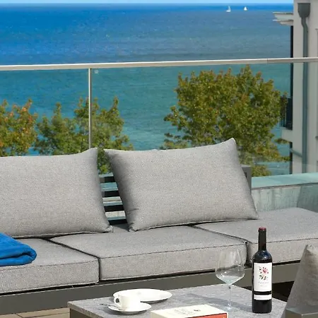 First Im First Sellin, Penthouse Meerselig Mit Ostseeblick Und Dachterrasse Lejlighed